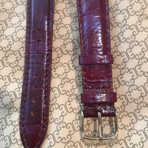 Michele Purple Watch Band Sz 18
